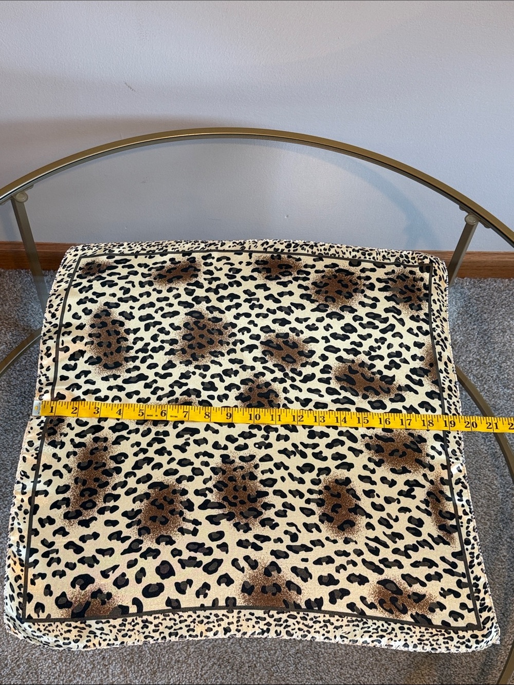 Leopard Print Scarf - Picture 11 of 16